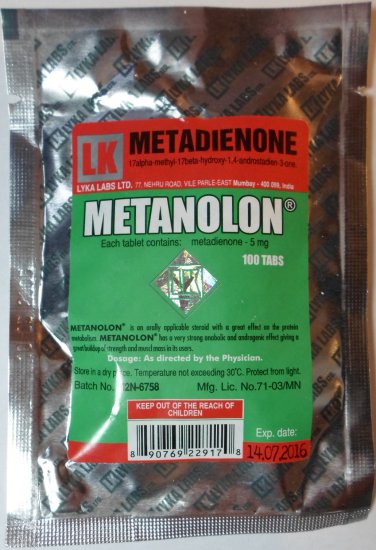 Metanolon 5mg (methandienone oral) - Click Image to Close