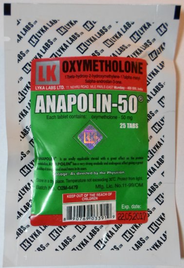 Anapolin 50 (oxymetholone) - Click Image to Close