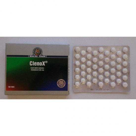 Clenox (40 mcg) (clenbuterol hydrochloride) - Click Image to Close
