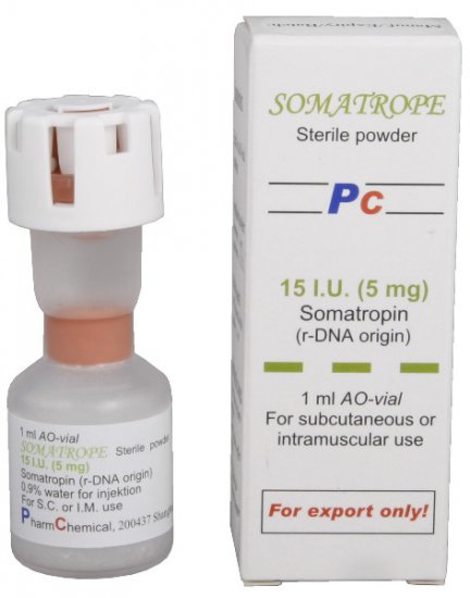 Somatrope (growth hormone) - Click Image to Close