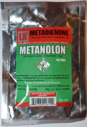 Metanolon 5mg (methandienone oral)