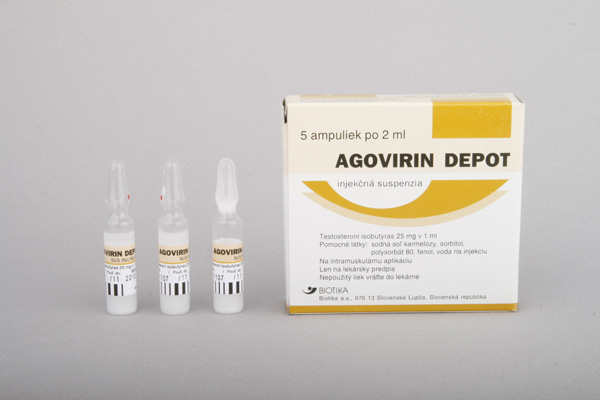 Agovirin Depot (testosterone izobutyrate) - Click Image to Close