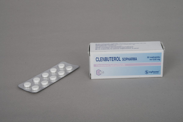 Clenbuterol Sopharma (clenbuterol hydrochloride) - Click Image to Close